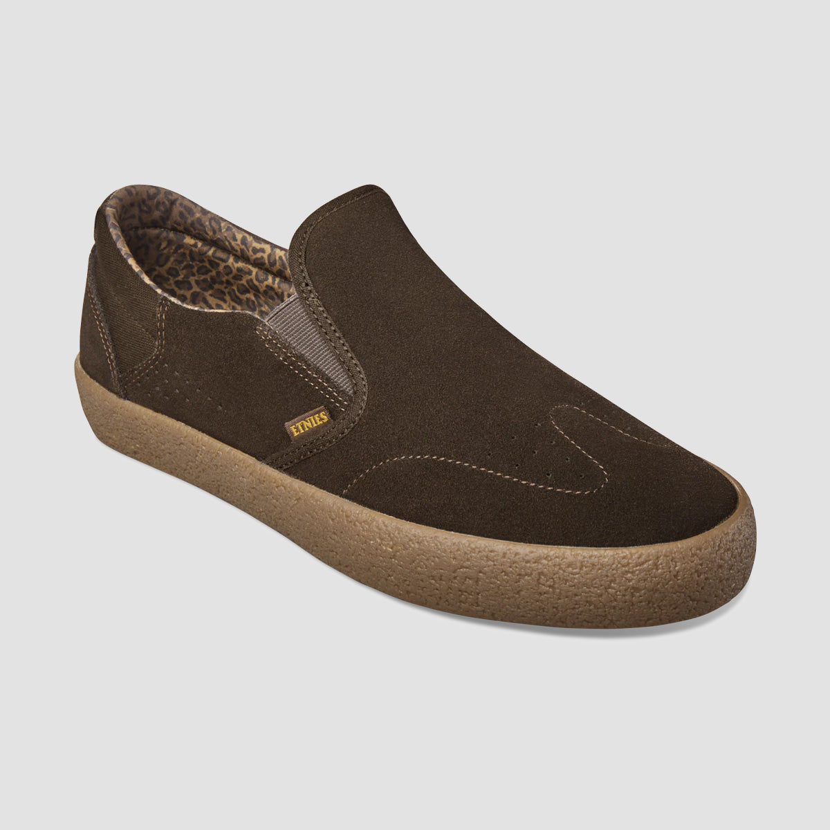 Etnies Marana Slip On X Dystopia X CJ Nelson Shoes - Brown/Gum