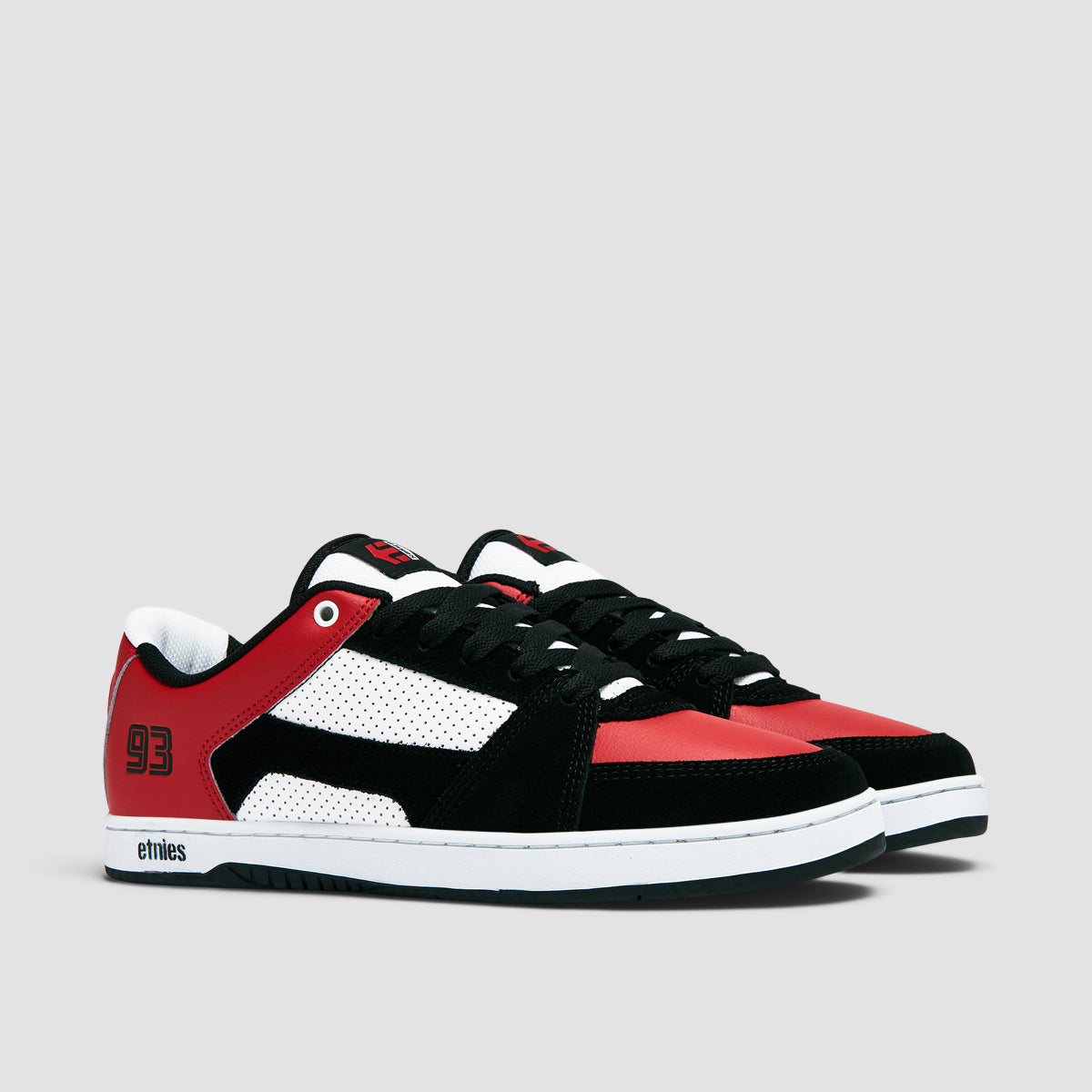 Etnies Mc Rap Lo Shoes - Black/Red/White