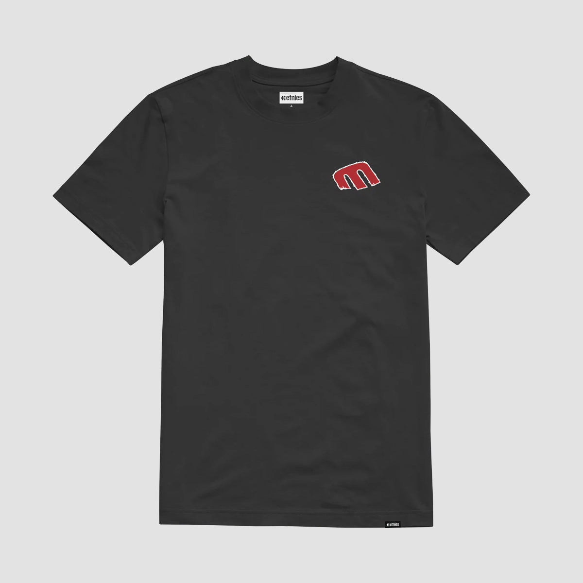 Etnies Rebel E T-Shirt Black/Red