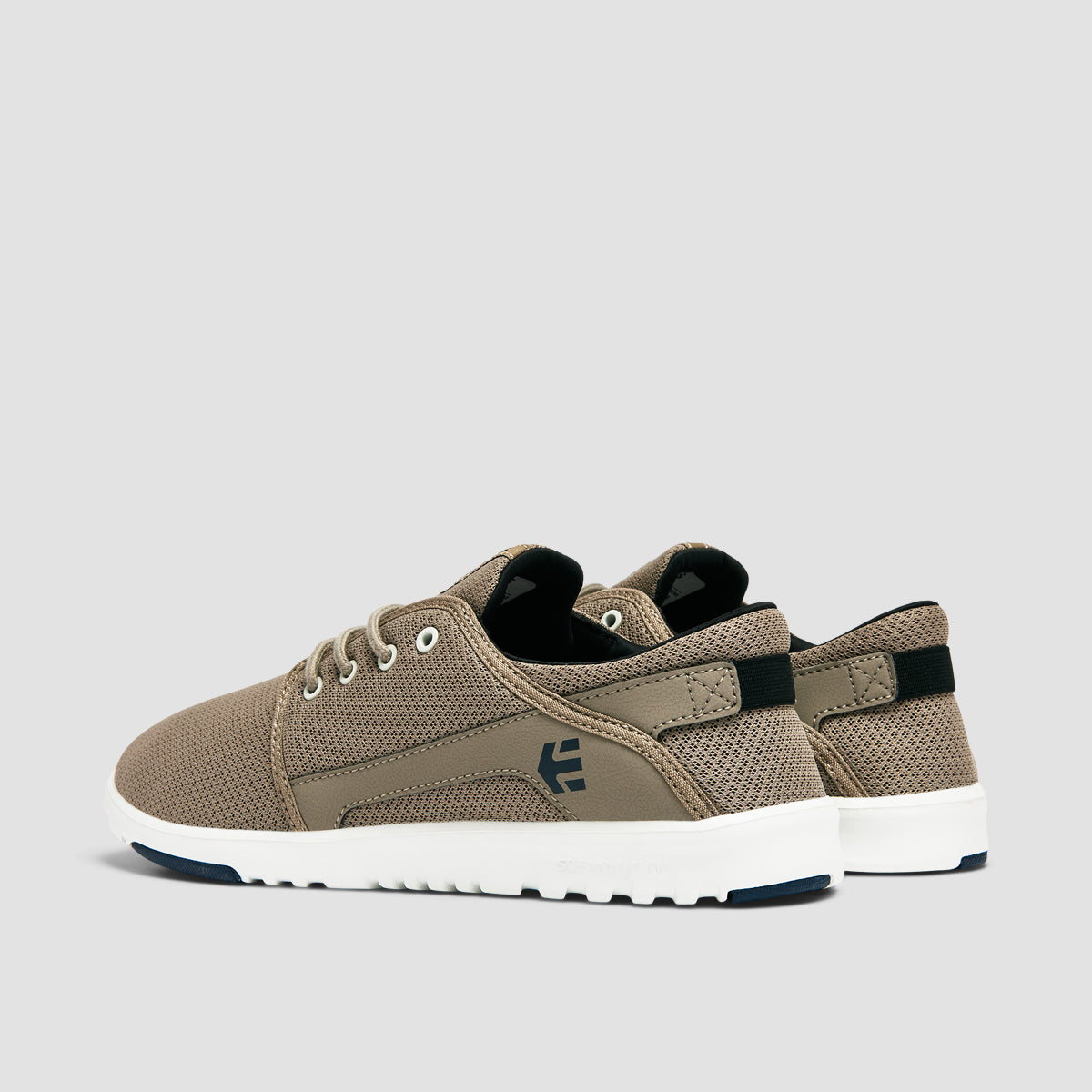 Etnies Scout Shoes - Tan/Blue/White