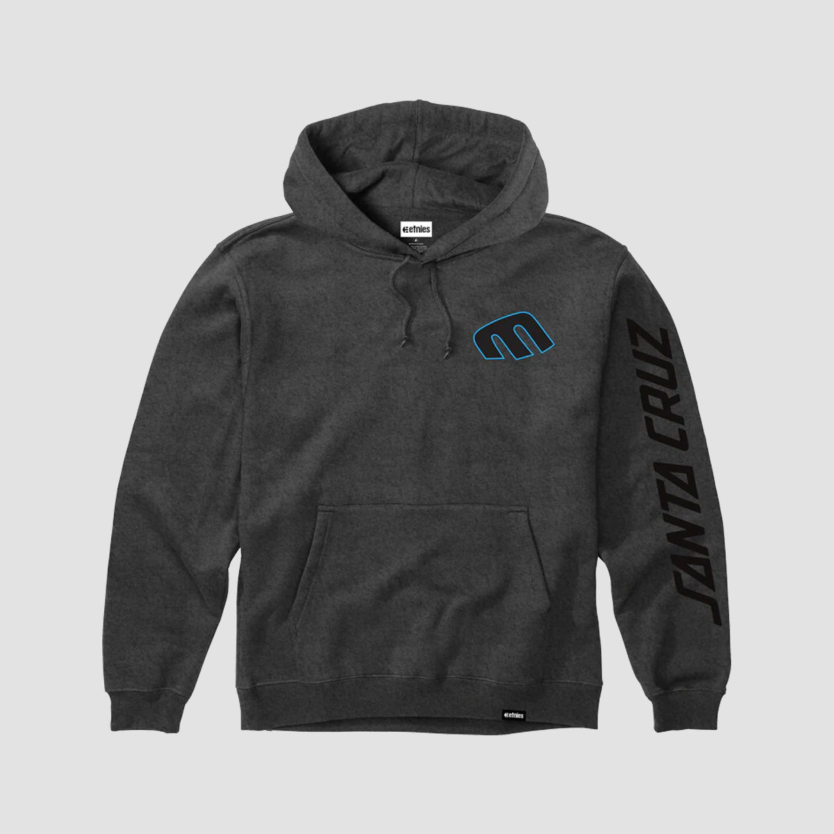 Etnies Screaming Hand Pullover Hoodie Charcoal