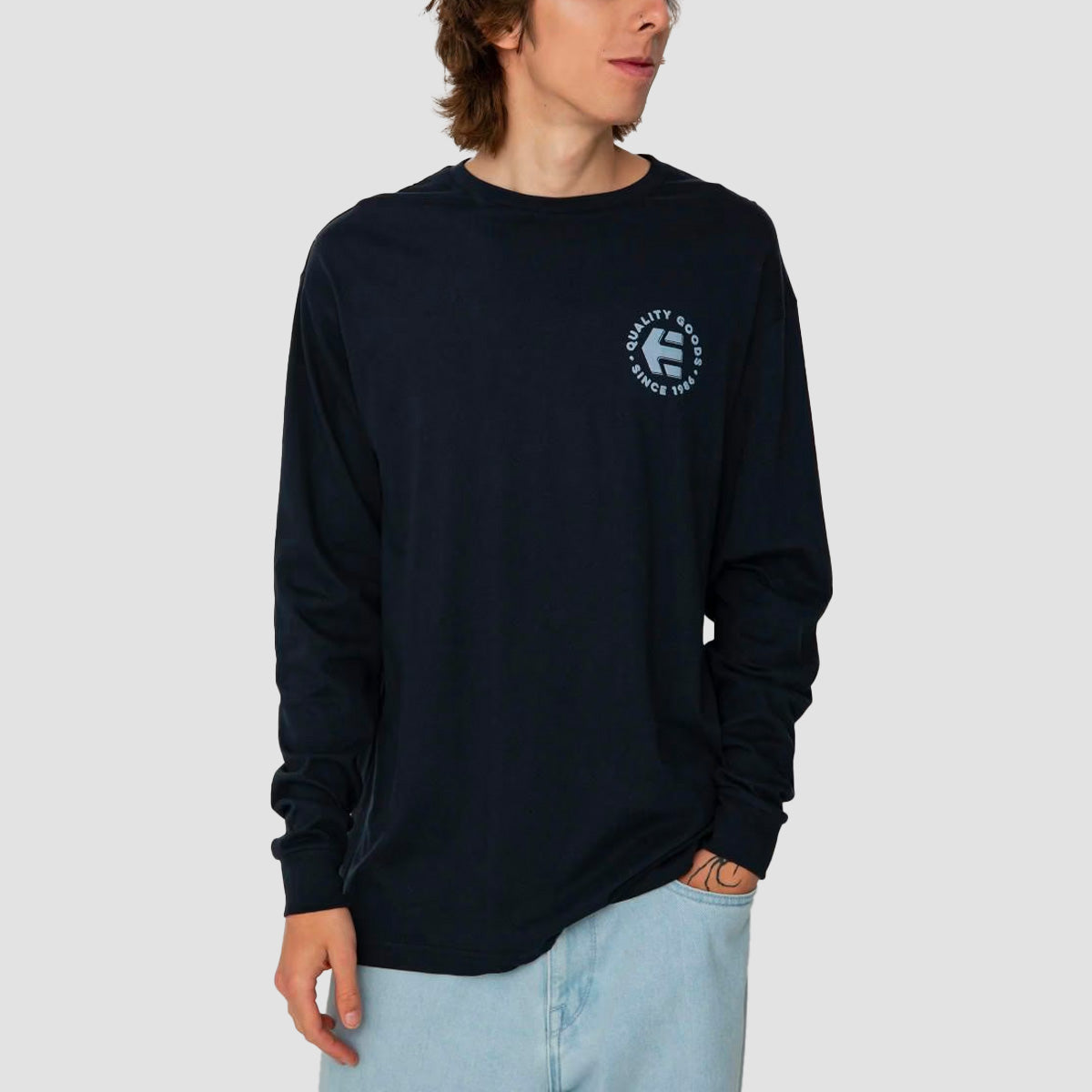 Etnies Since 1986 Longsleeve T-Shirt Navy/Blue