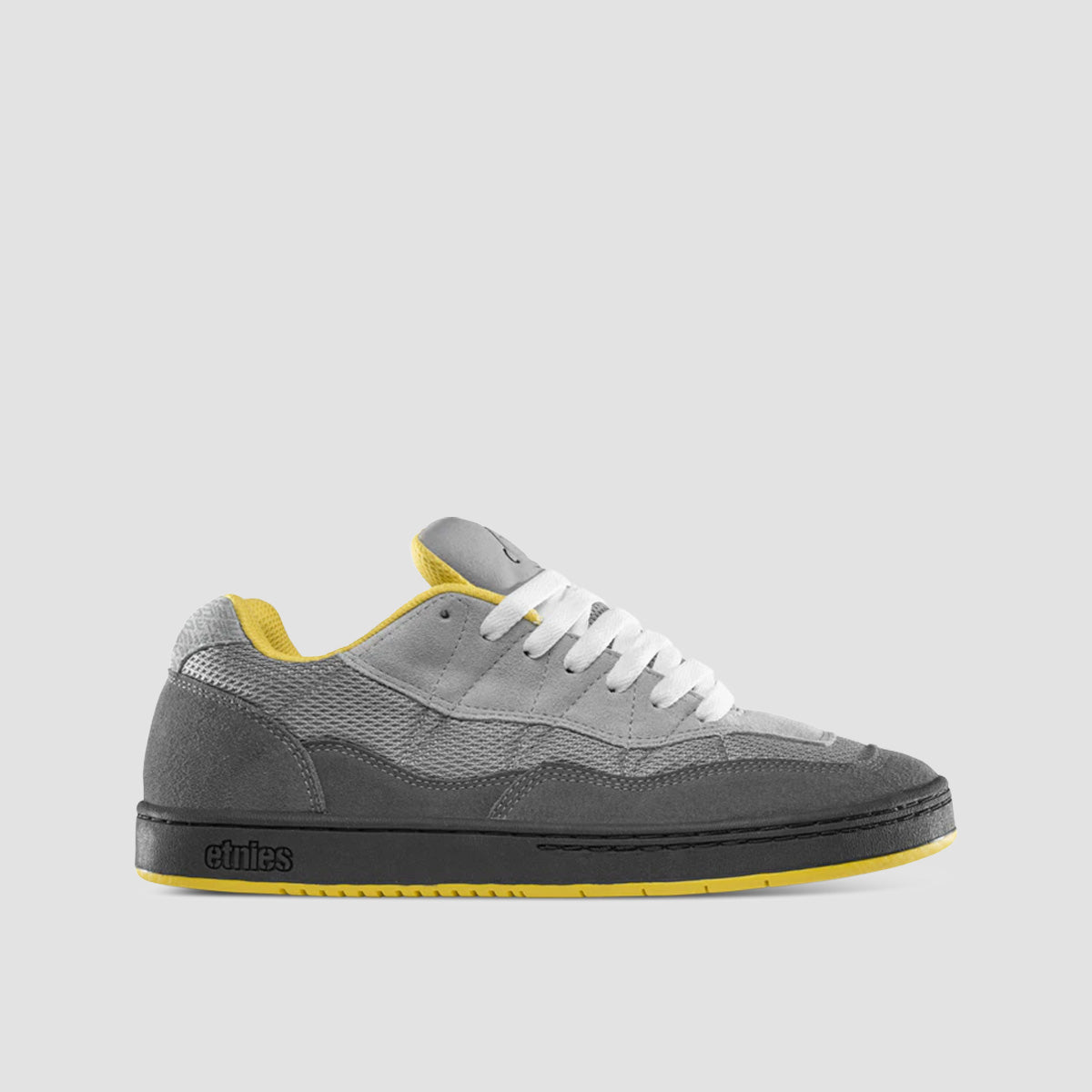 Etnies Snake Shoes - Grey/Grey/Yellow