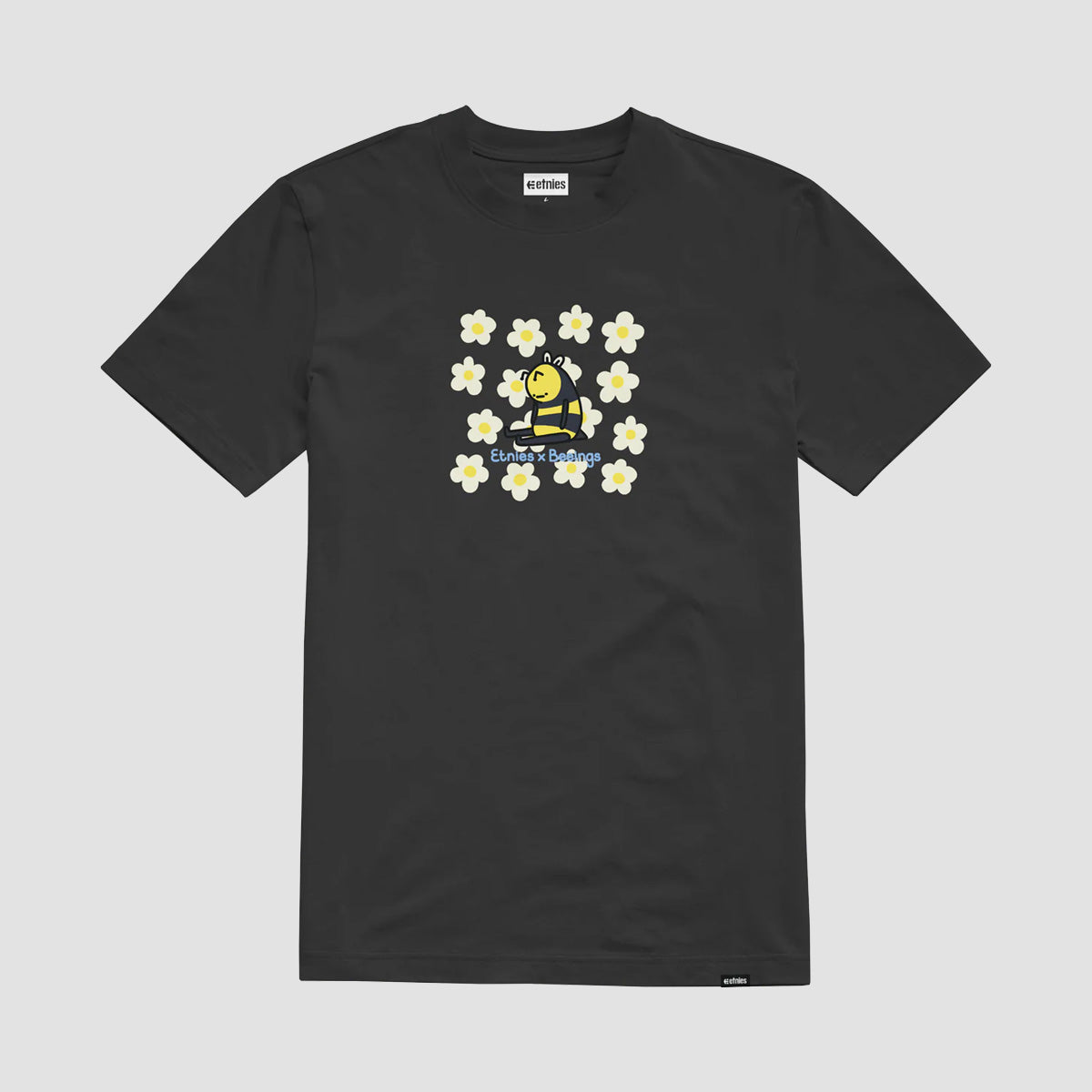 Etnies The Beeings Floral T-Shirt Black