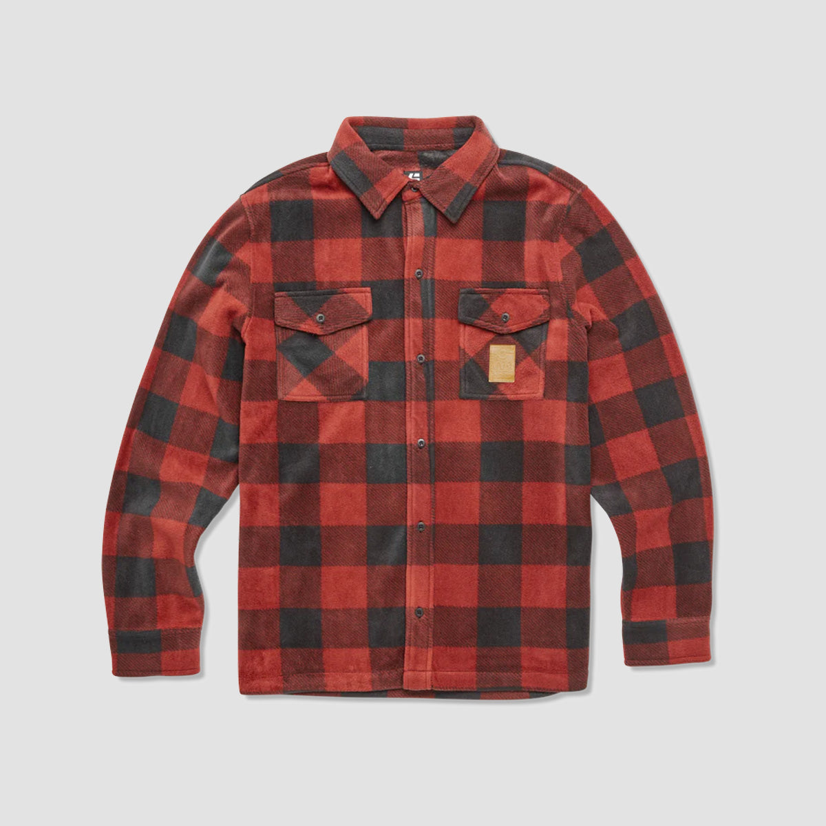 Etnies Woodsman Fleece Shirt Brick