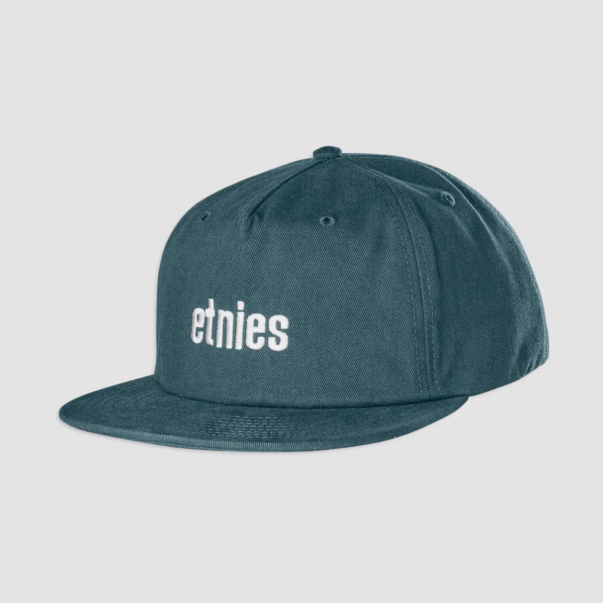 Etnies Wordmark Embroidery Snapback Cap Indigo