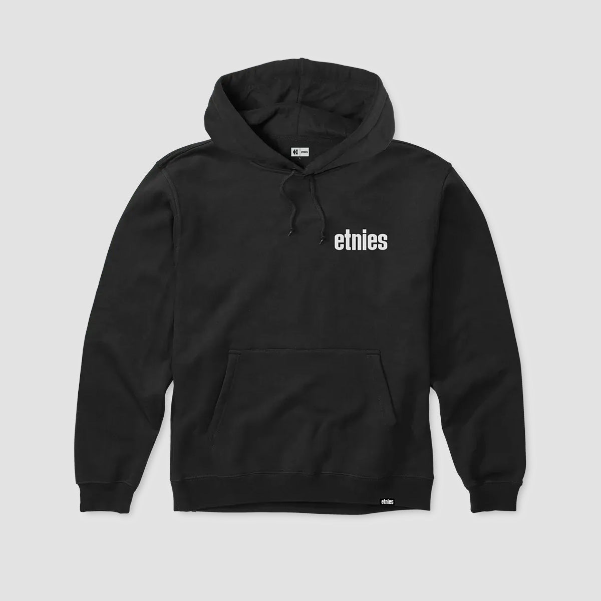 Etnies Wordmark Pullover Hoodie Black/White