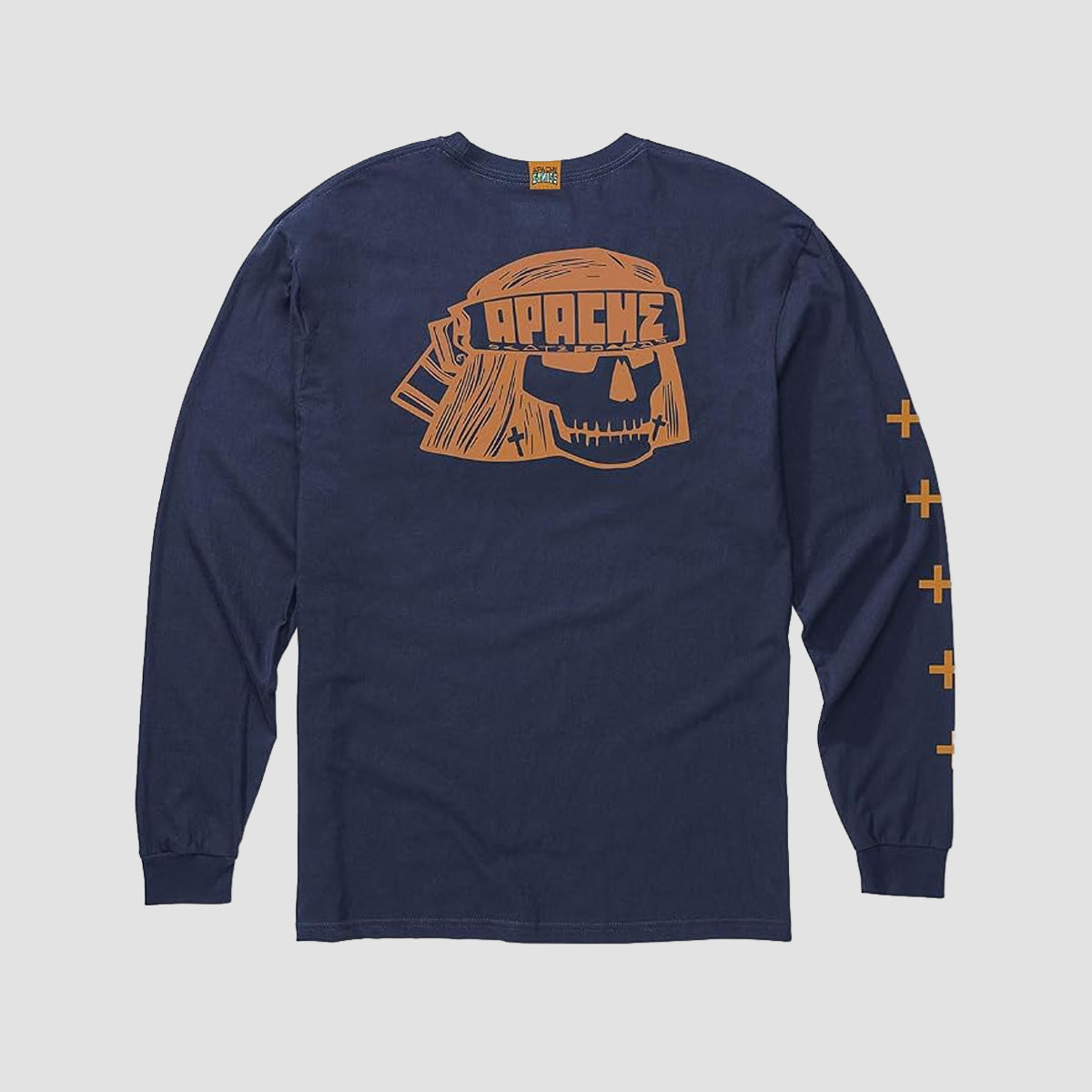 Etnies X Apache Longsleeve T-Shirt Navy