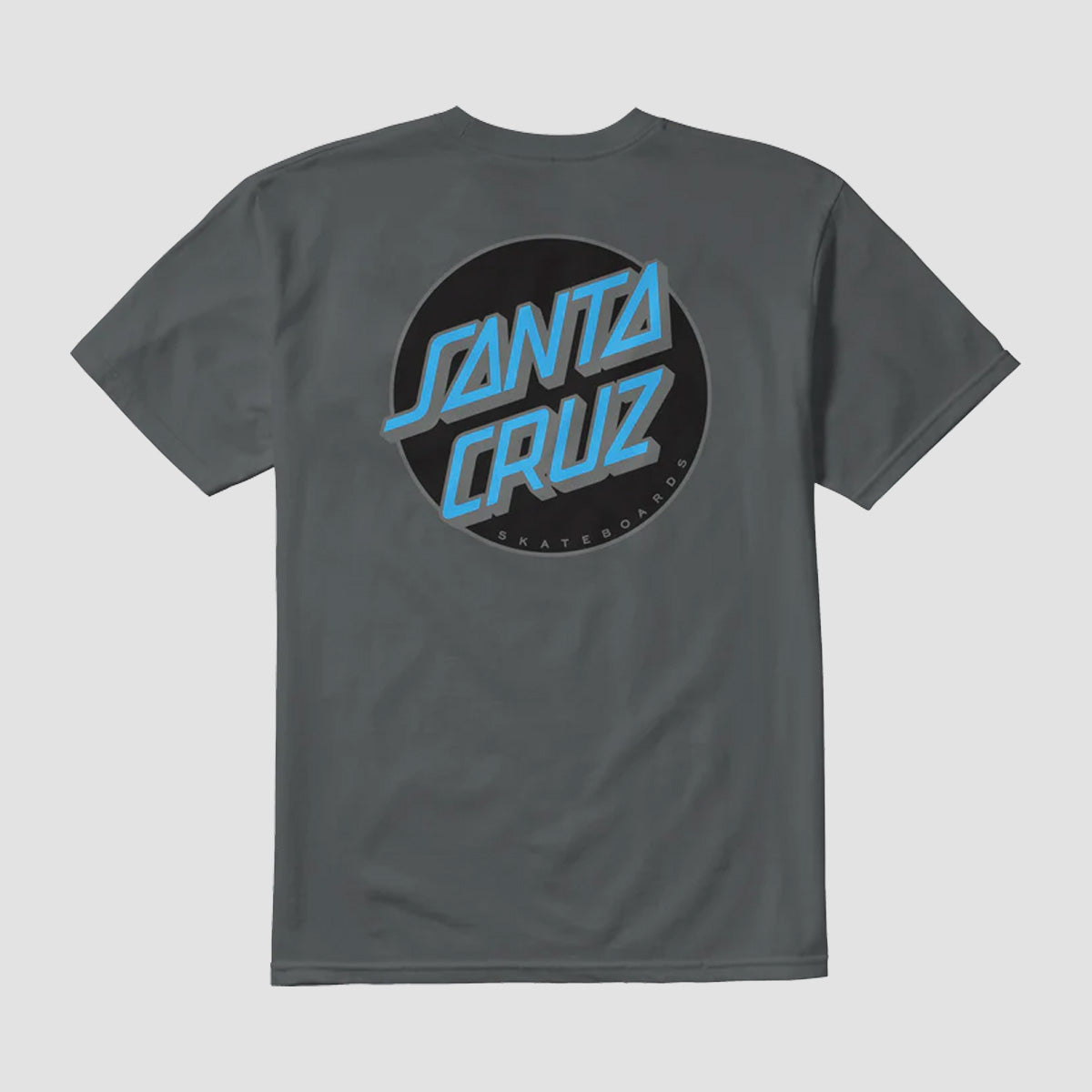 Etnies X Santa Cruz Retro Dot T-Shirt Charcoal