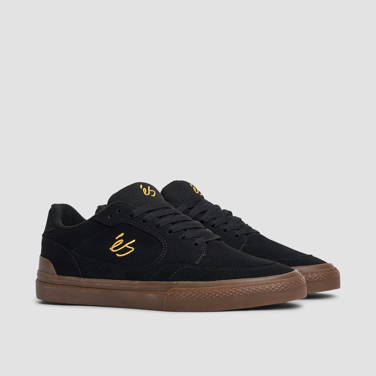 eS Caspian Shoes - Black/Gum