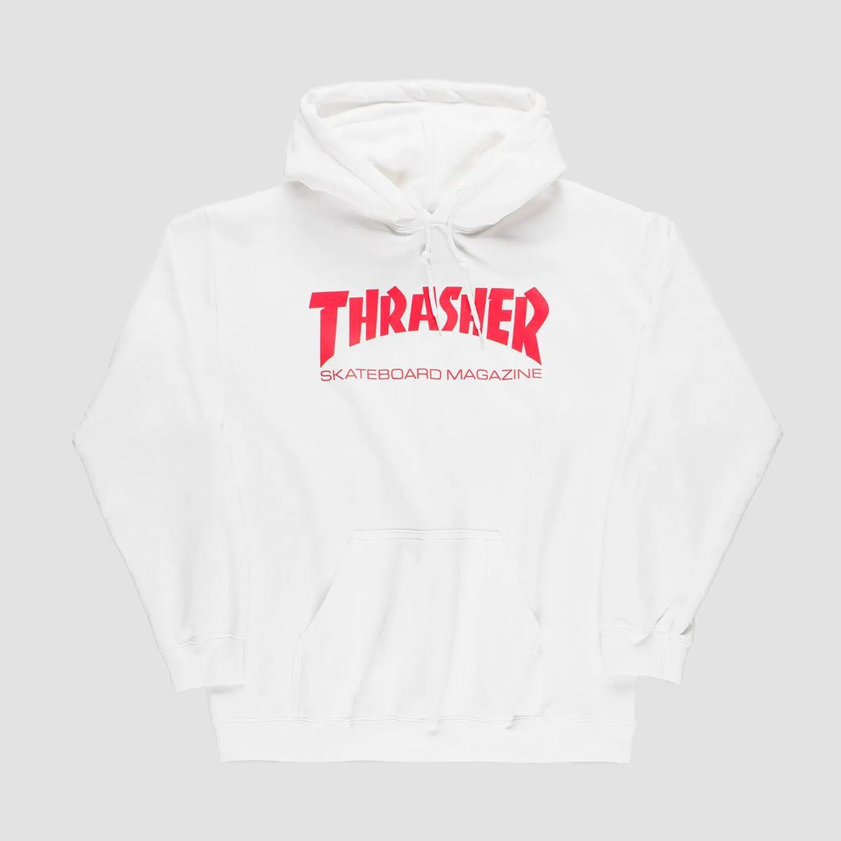 Thrasher Skate Mag Pullover Hoodie White/Red