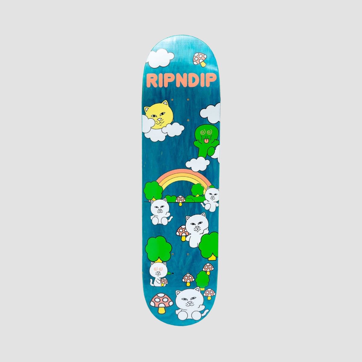 RIPNDIP Buddy System Skateboard Deck Blue - 8.5"