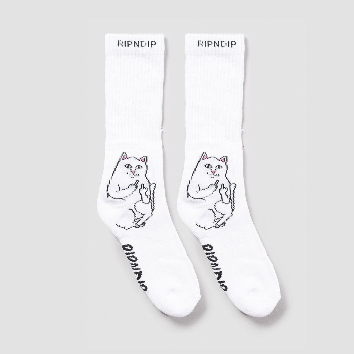 Ripndip Lord Nermal Socks White