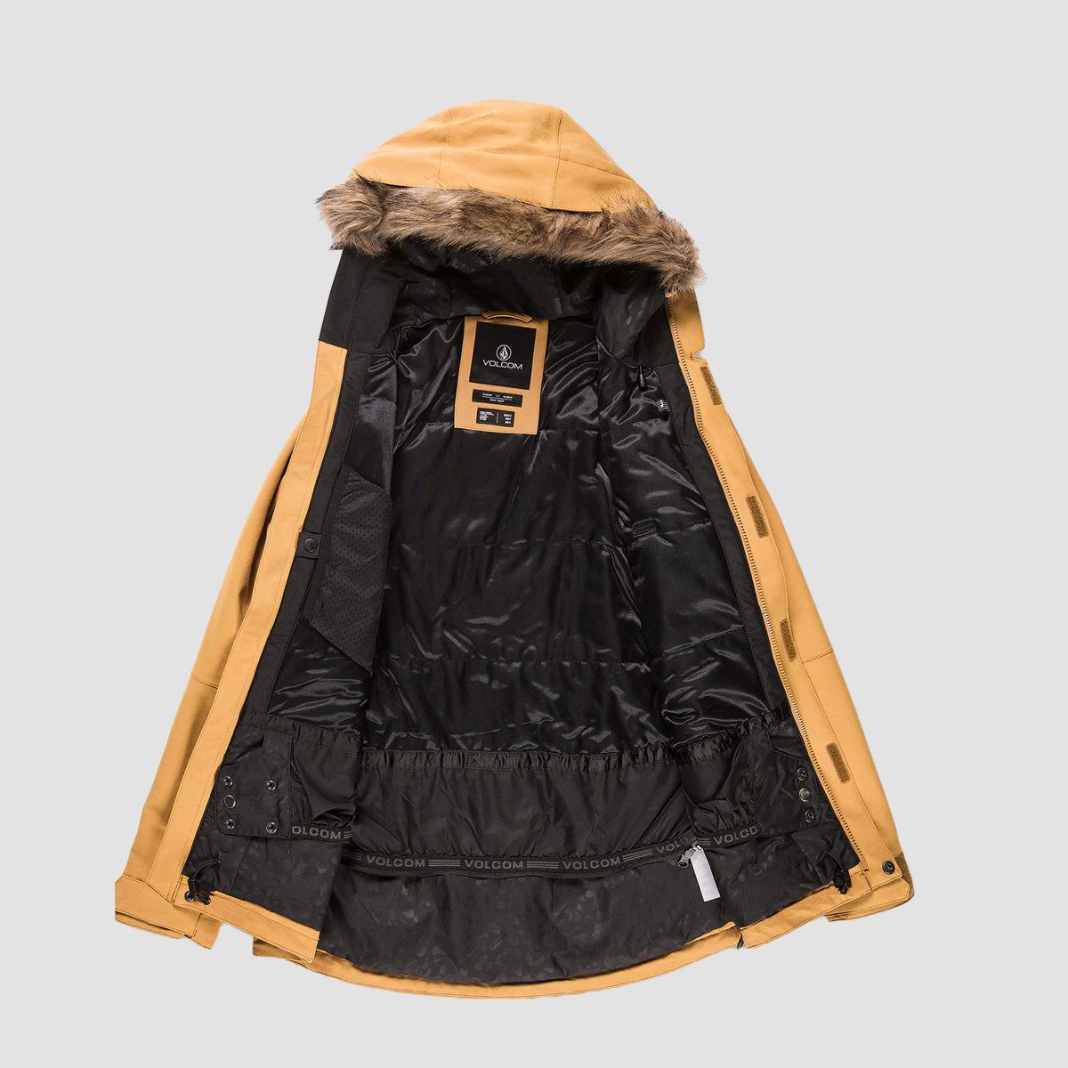 Volcom Shadow Ins Snow Jacket Caramel - Womens