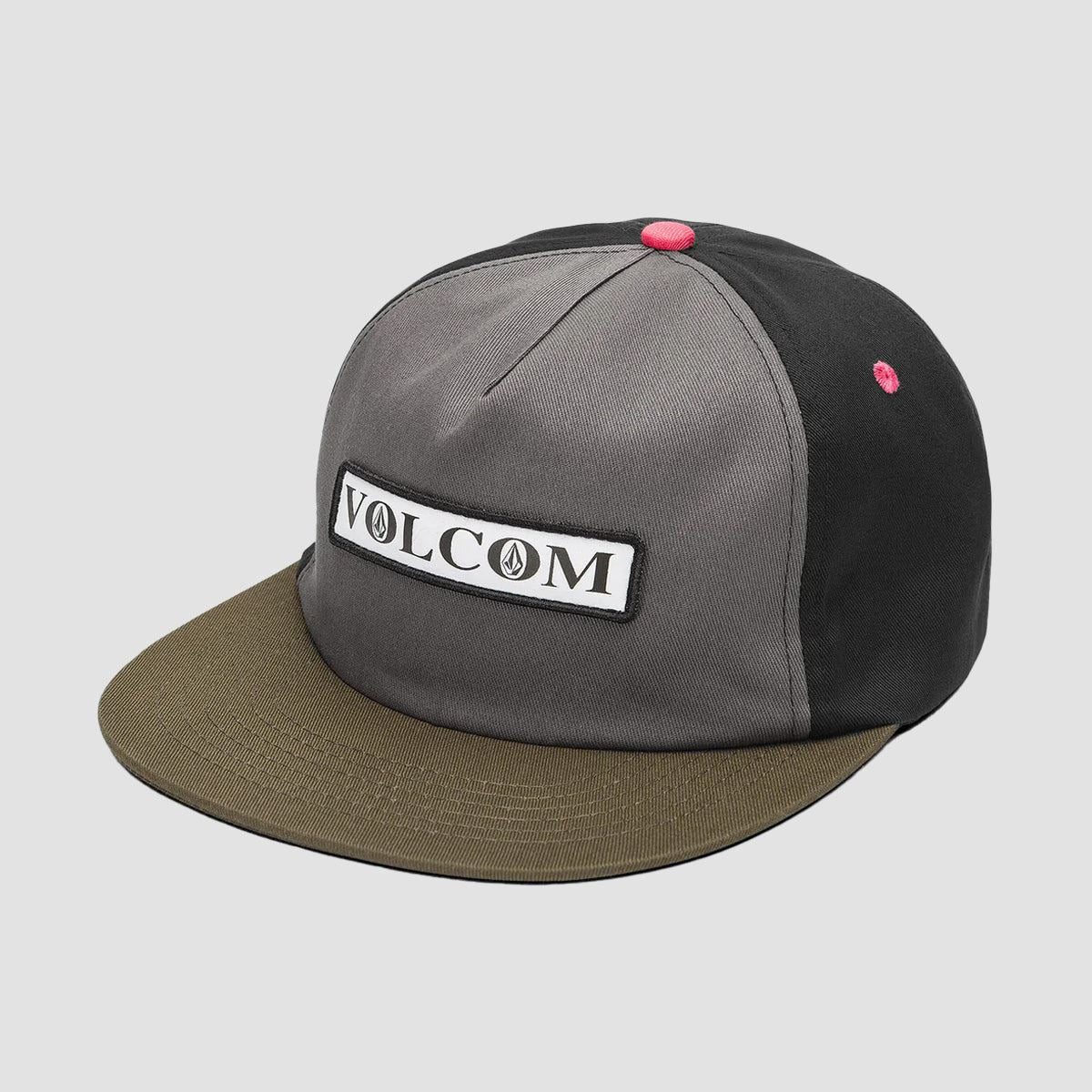 Volcom V Ent Hockey Dad Adj Cap Pewter