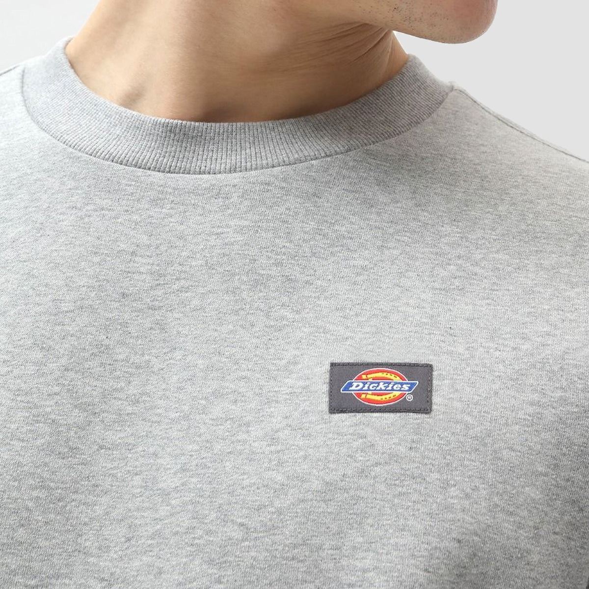 Dickies Oakport Crew Sweat Grey Melange