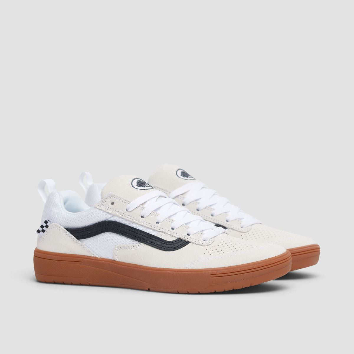 Vans Zahba Shoes - White/Black/Gum - Kids