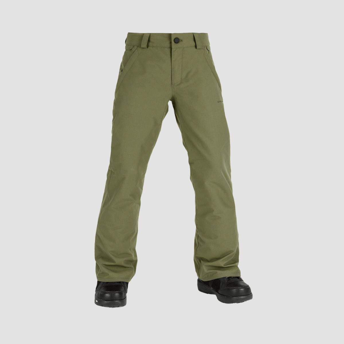 Volcom Freakin Chino Youth Ins Snow Pants Military - Kids