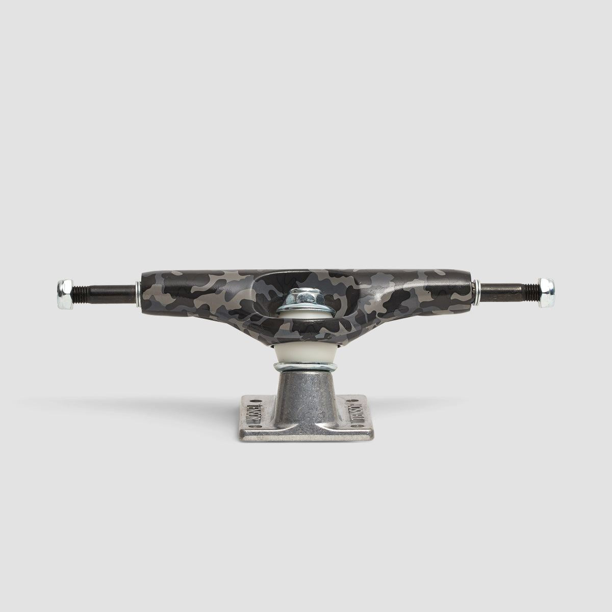 Tensor Aluminum Camo 5.25 Trucks 1 Pair Black/Raw - 8"