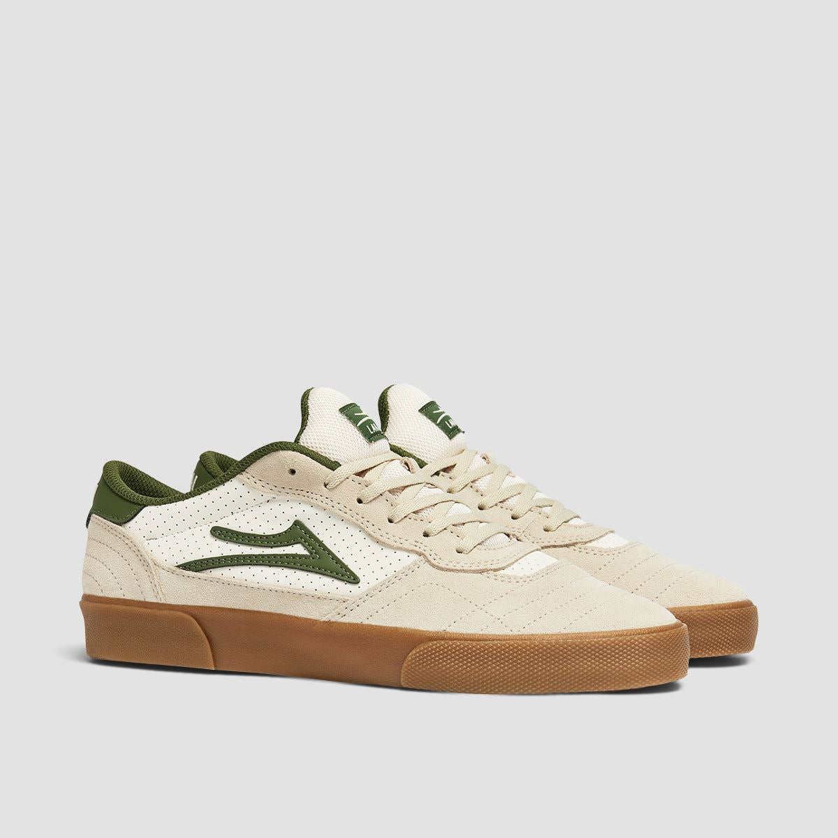 Lakai Cambridge Shoes - Cream Suede