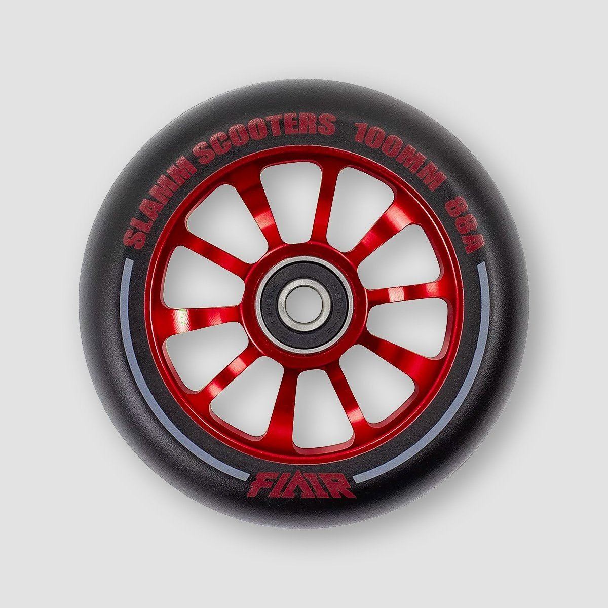 Slamm Flair 2.0 Scooter Wheel x1 Red 100mm