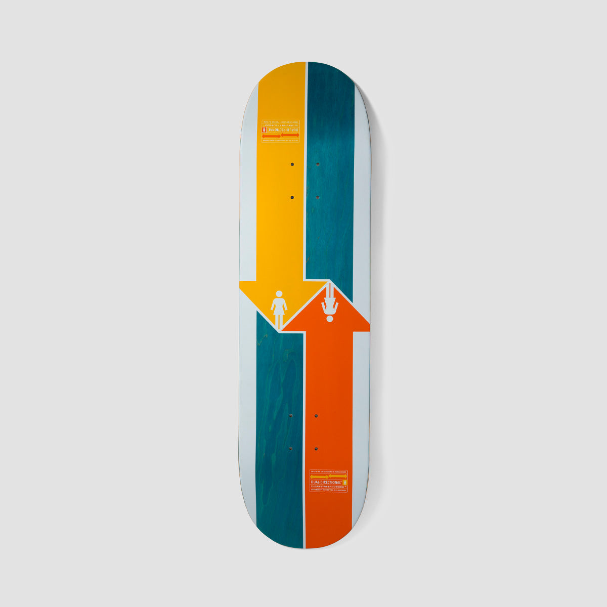 Girl Dual-Directional Rick McCrank Twin Tip Skateboard Deck - 8.5"