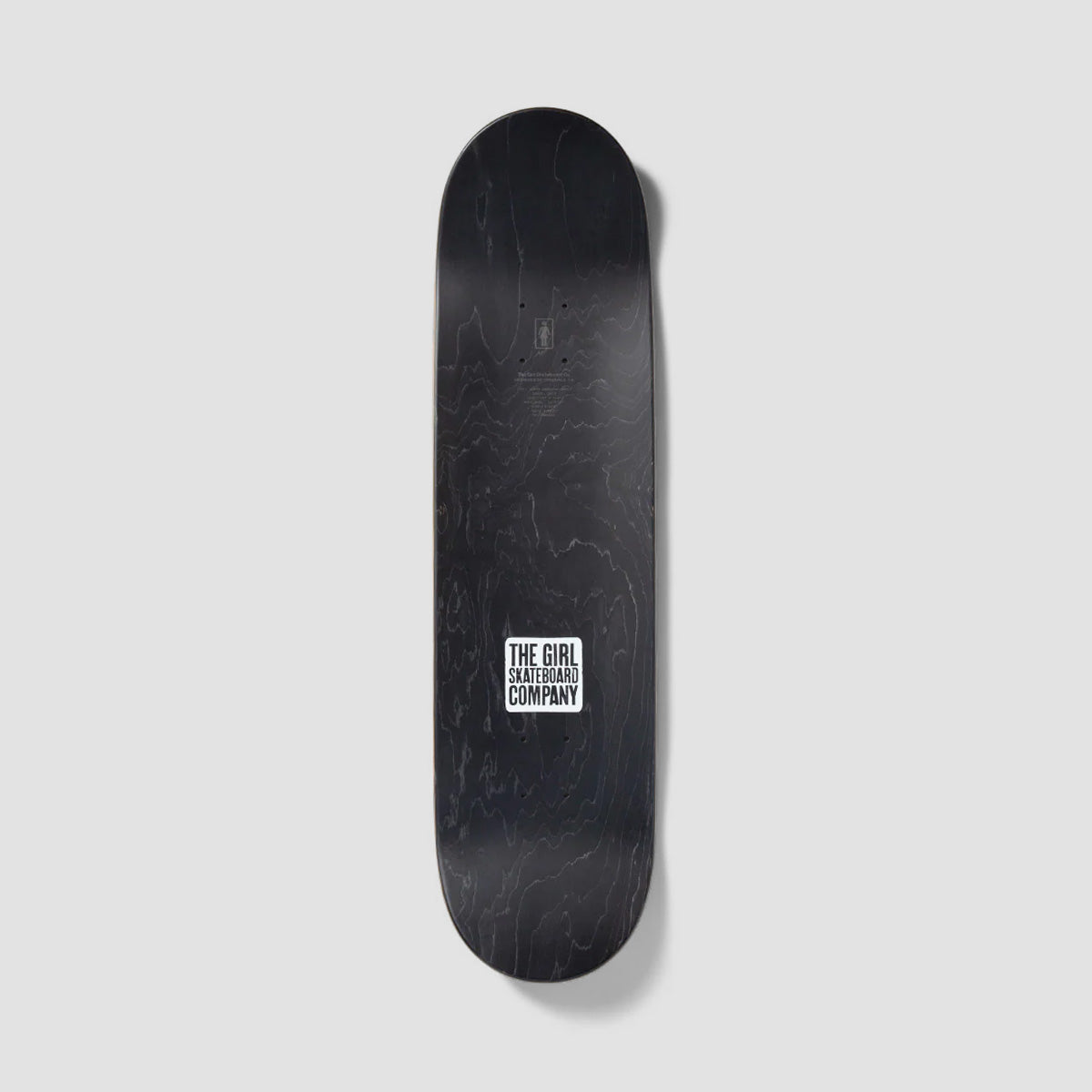 Girl OG Kennedy WR48 Skateboard Deck Black/White - 8.25"