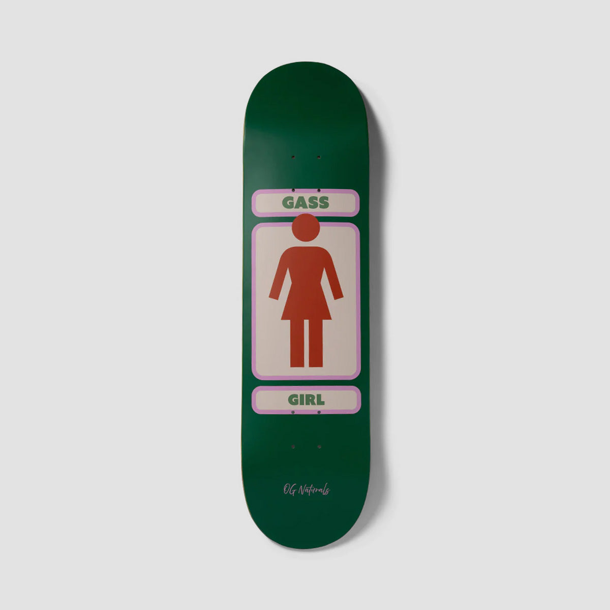 Girl OG Naturals Gass Skateboard Deck - 8.5"