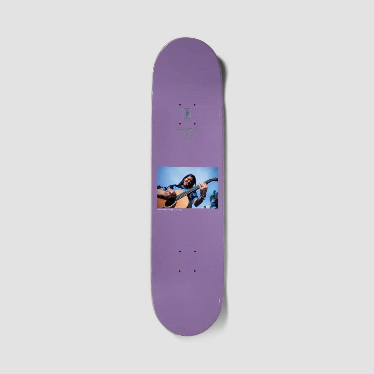 Girl Spike Photo Kim Deal Skateboard Deck - 8.5"