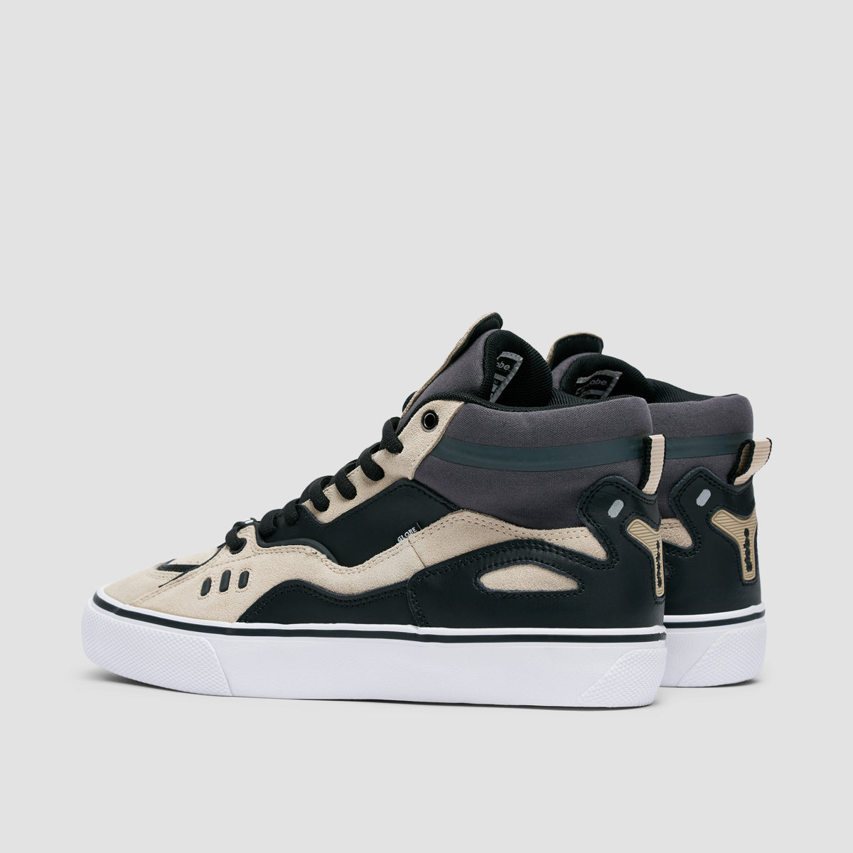 Globe Dimension High Top Shoes - Khaki/Black