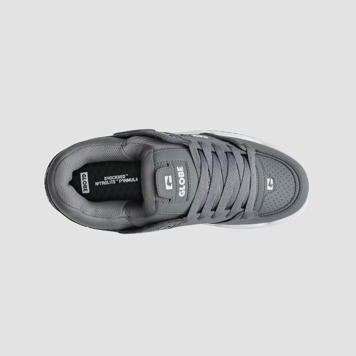 Globe Fusion Shoes - Charcoal/White