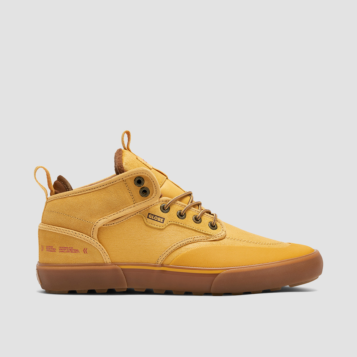 Globe Motley Mid Top Shoes Wheat Gum Summit