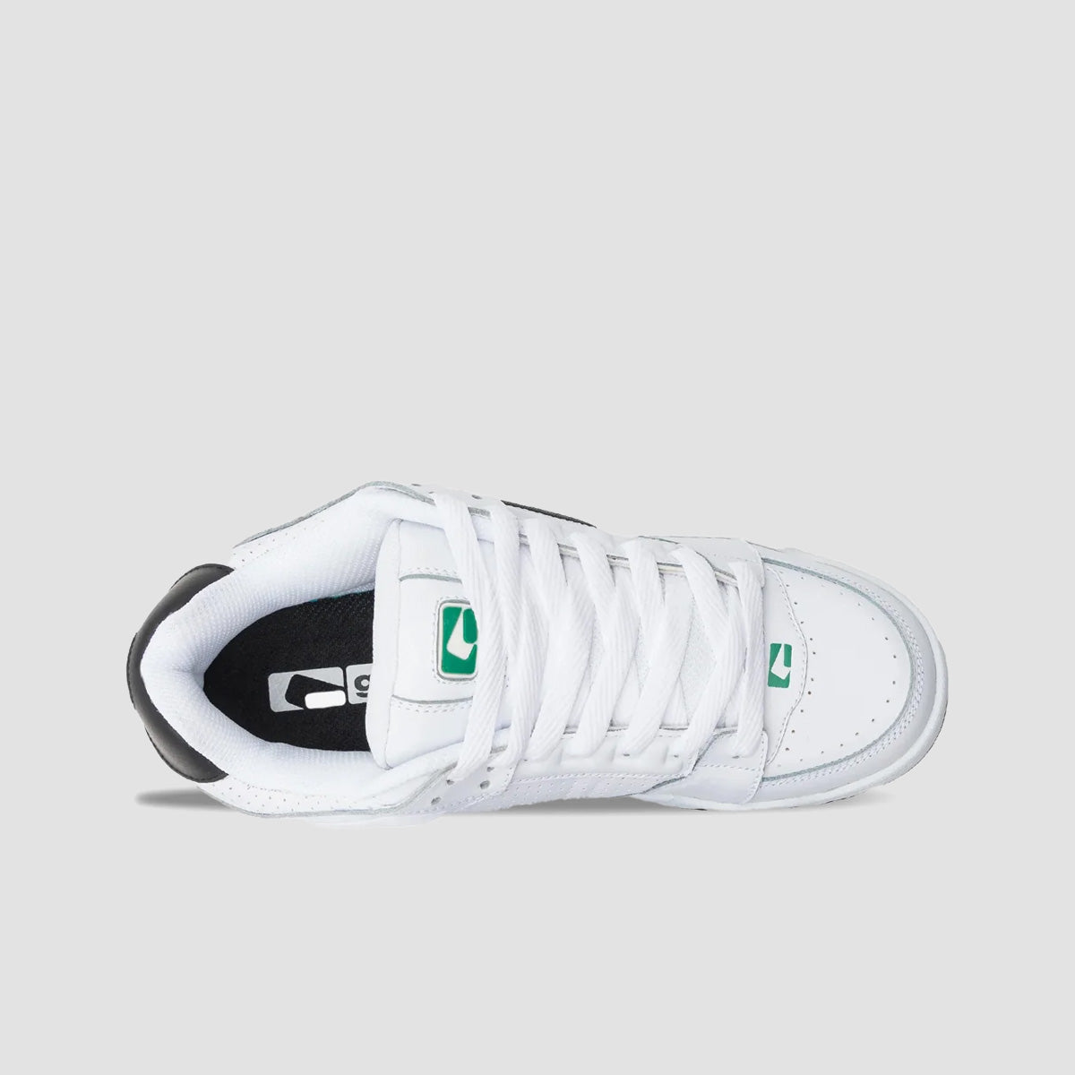 Globe Scribe Shoes - White/Green