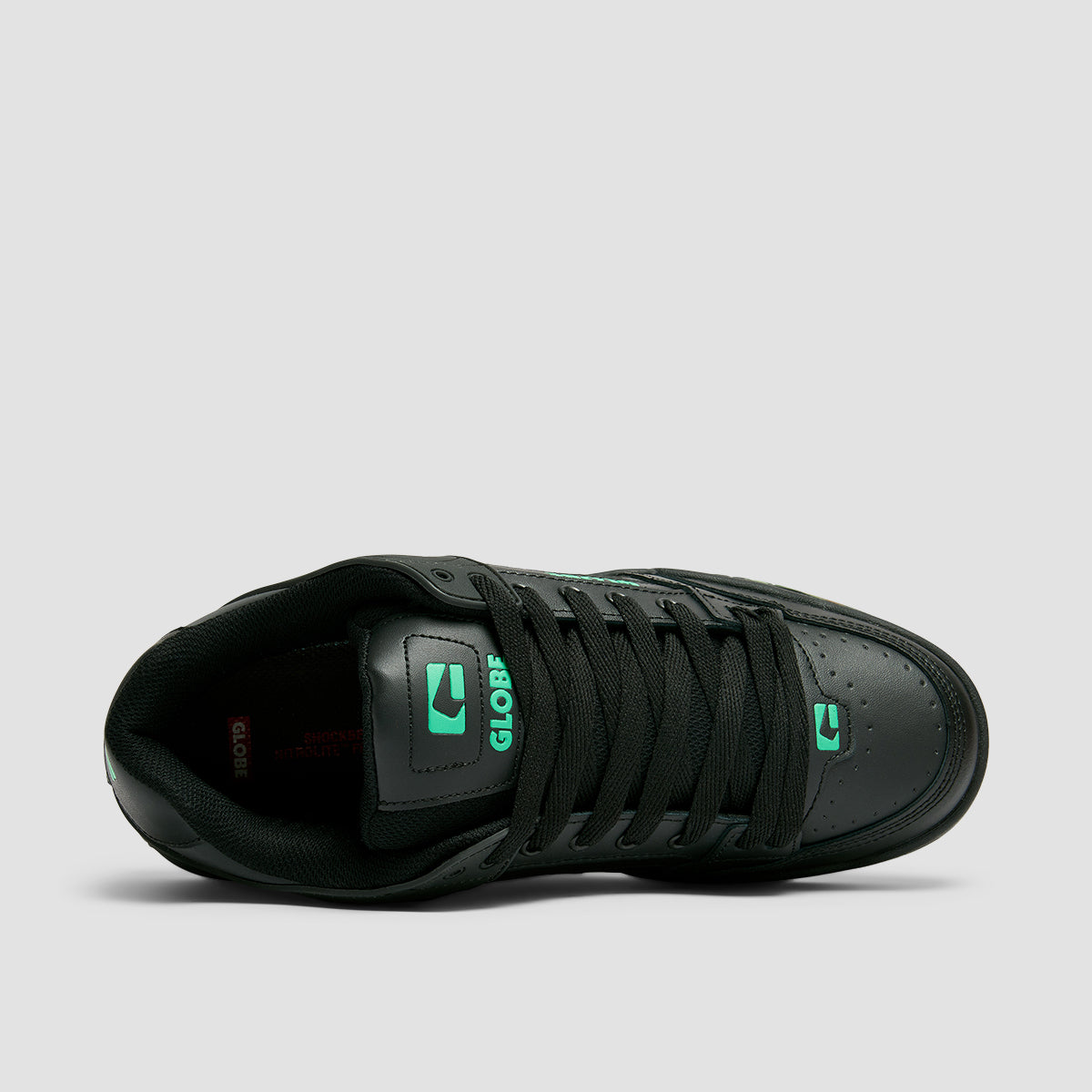 Globe Tilt Shoes - Black/Green/Mosaic