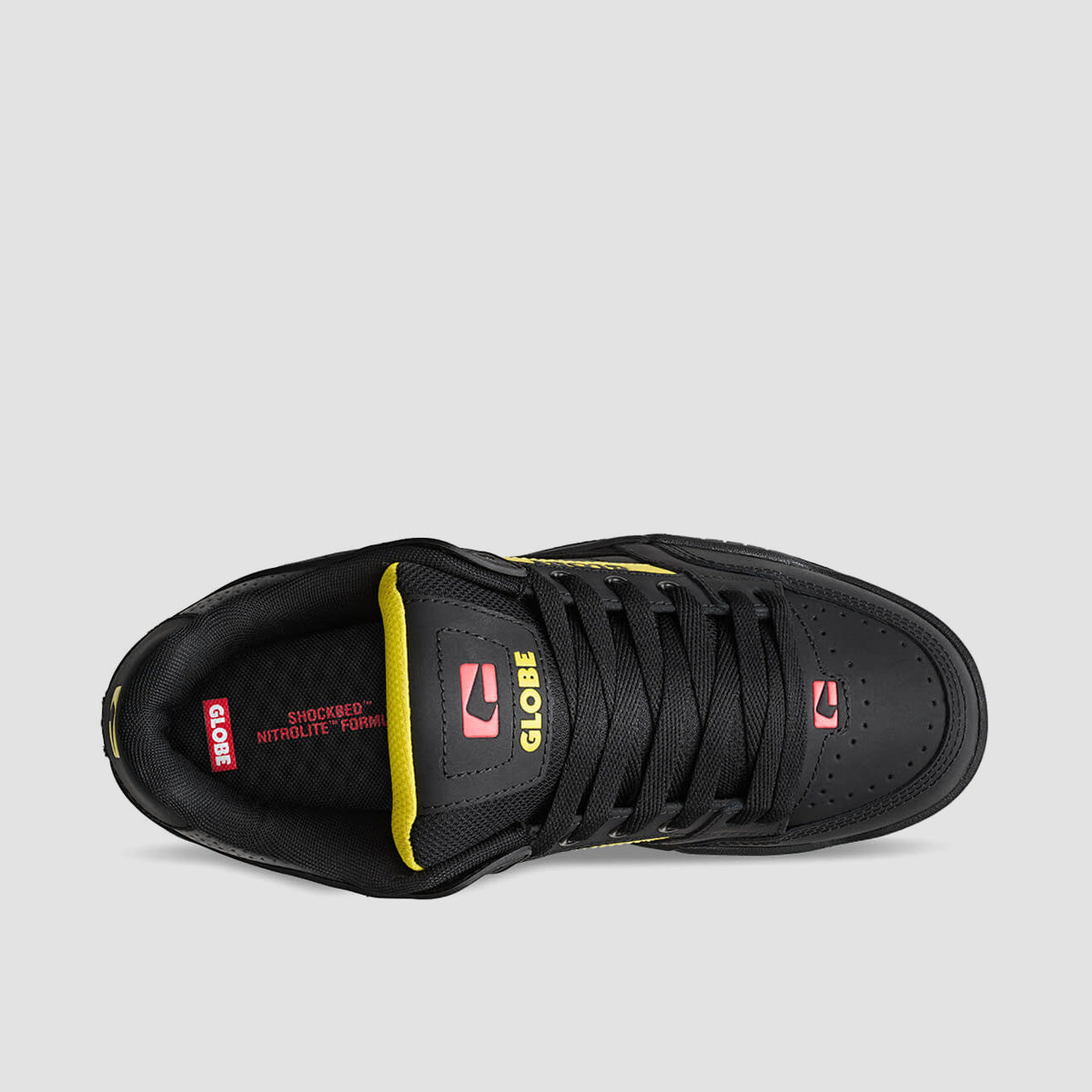 Globe Tilt Shoes - Black/Sunset