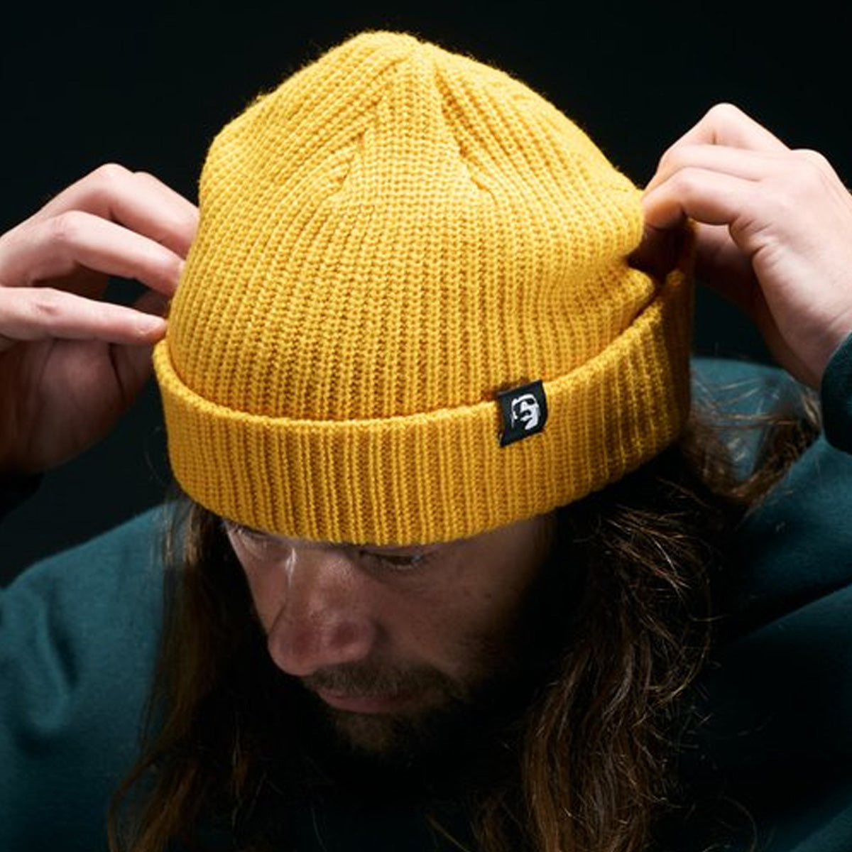 Heathen Array Beanie Gold