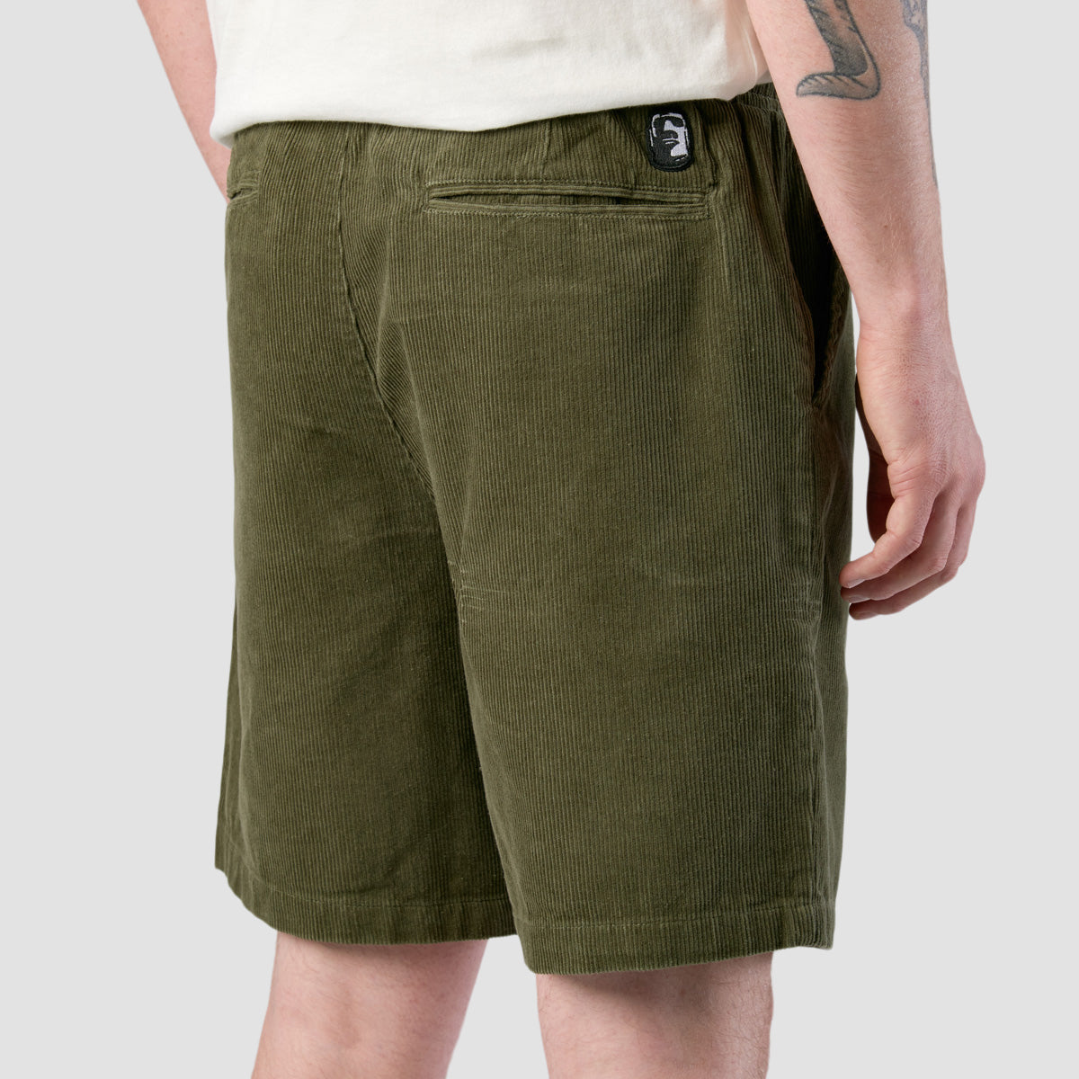 Heathen Atomizer Cord Shorts Army