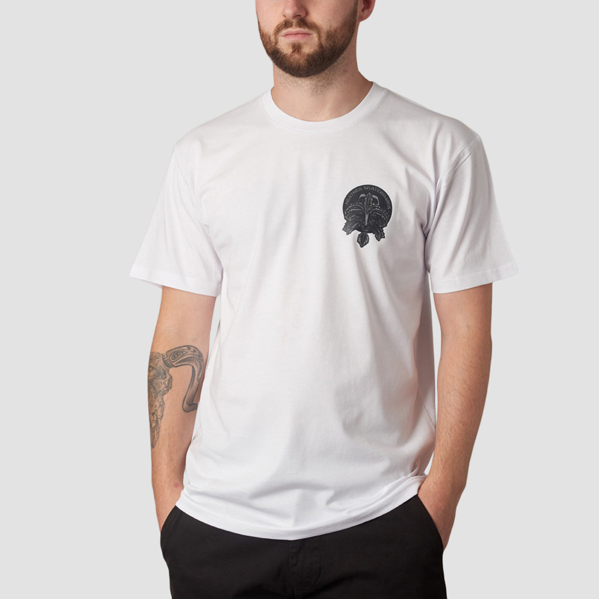 Heathen Green Man T-Shirt White