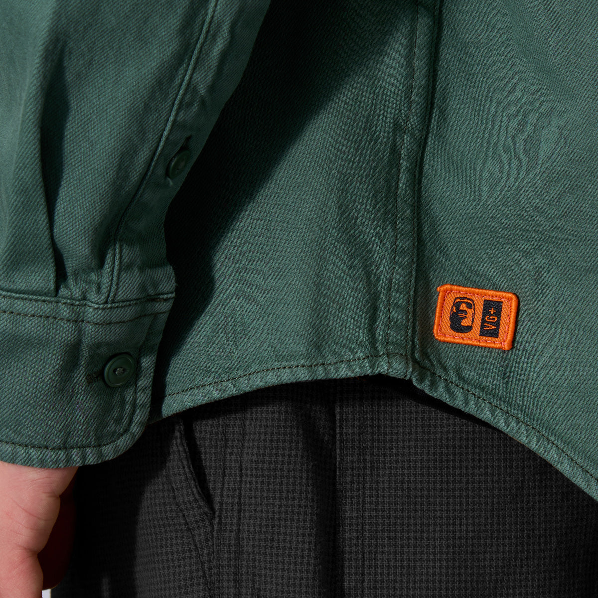 Heathen VG+ Medusa Longsleeve Work Shirt Bay