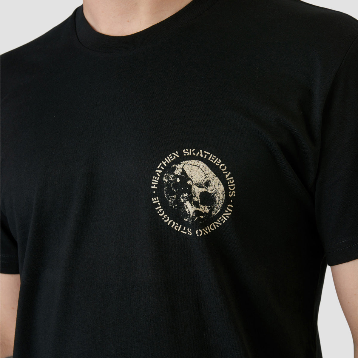 Heathen Sisyphus T-Shirt Black