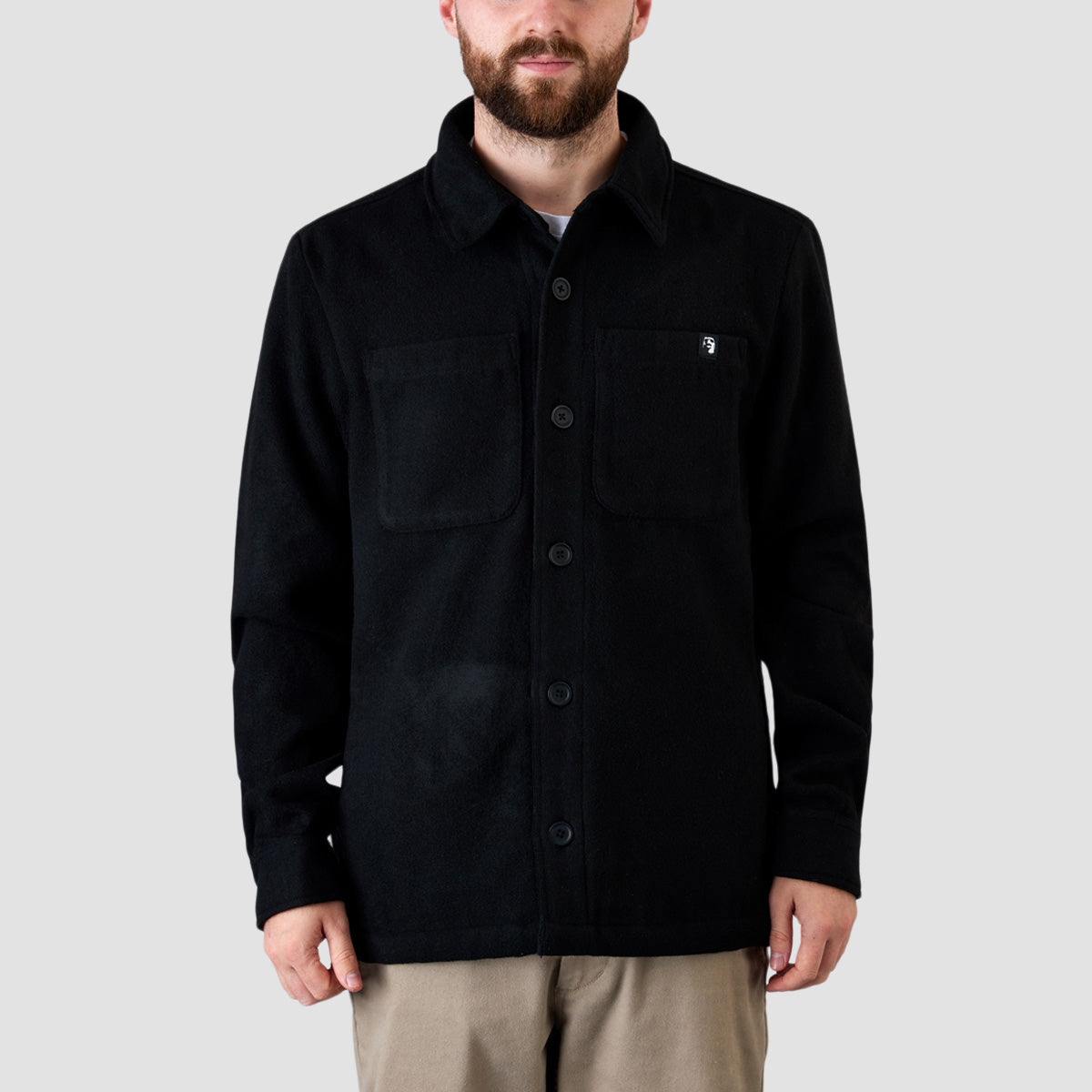 Heathen Sonacy Shirt Jacket Void Black