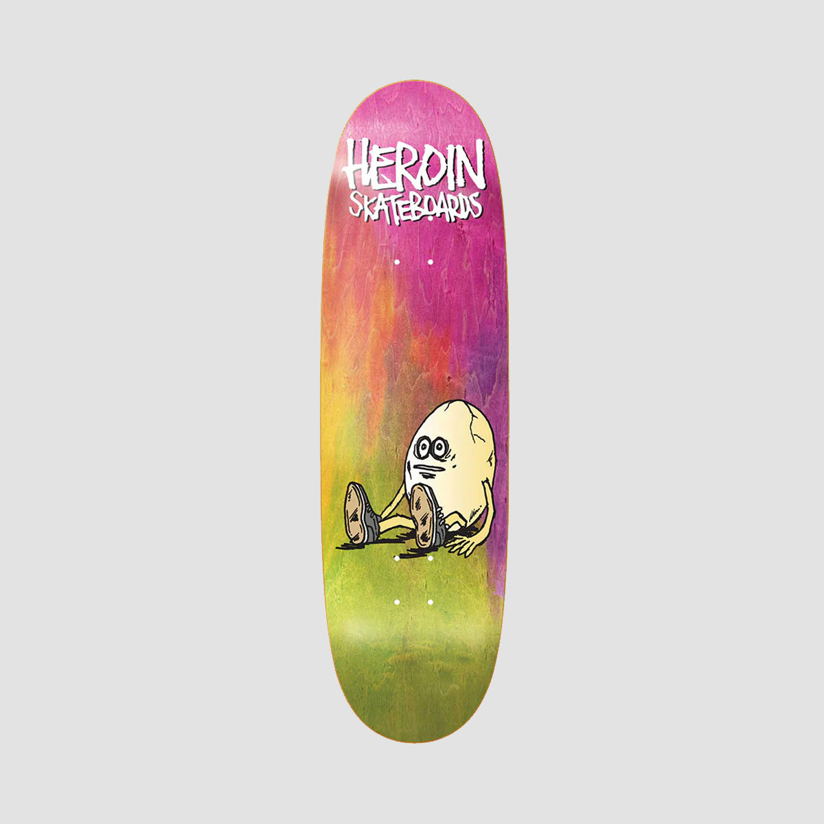 Heroin The Rainbow Egg Skateboard Deck - 9.125"