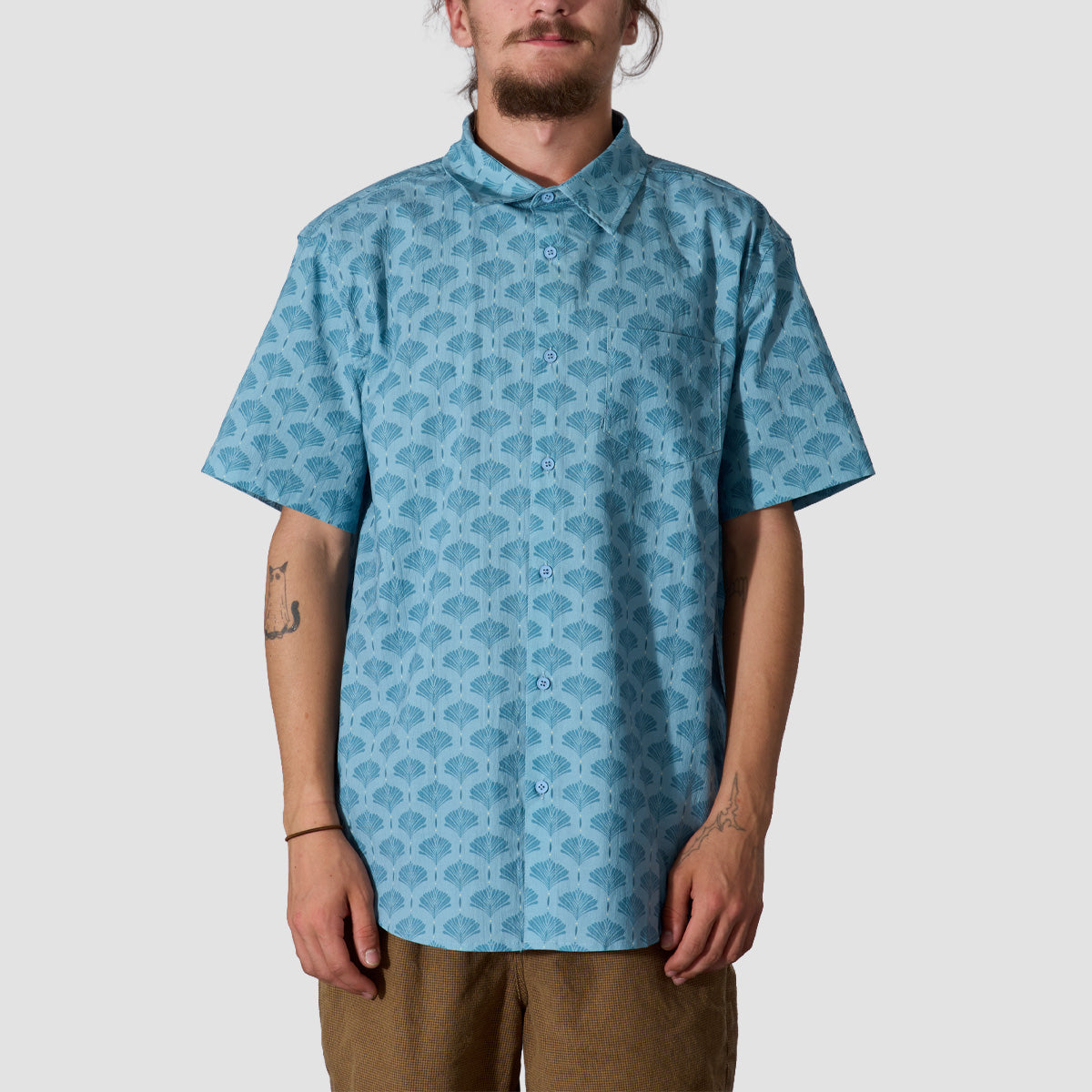 Hurley Arbore Short Sleeve Shirt Destroyer