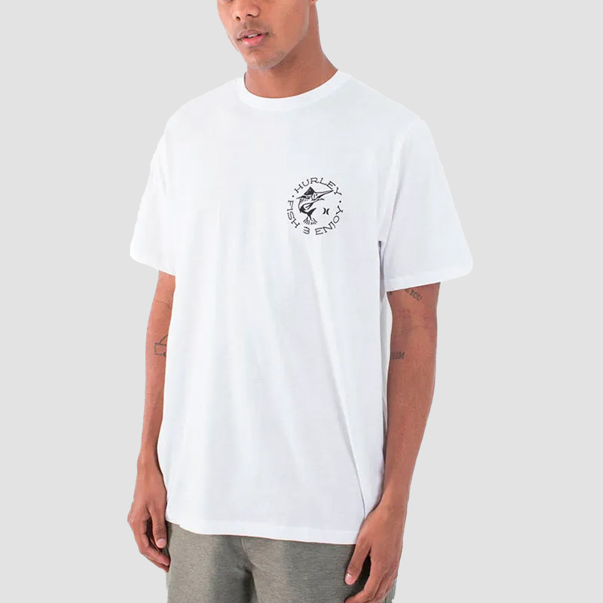 Hurley Bait T-Shirt White