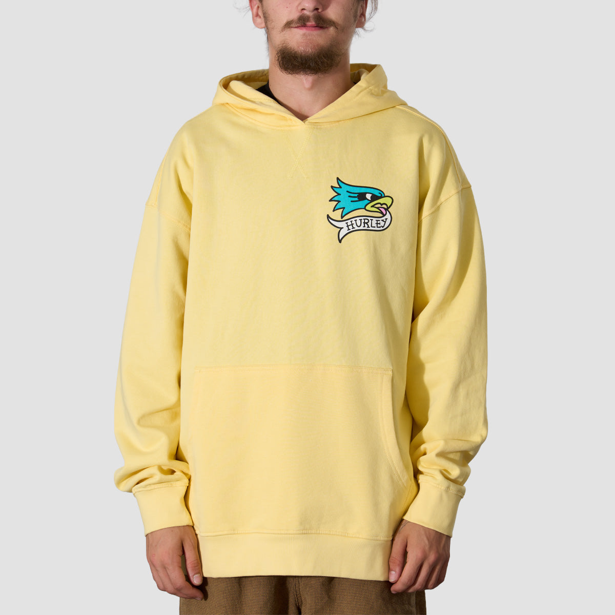 Hurley Etam Pullover Hoodie Egg Shell