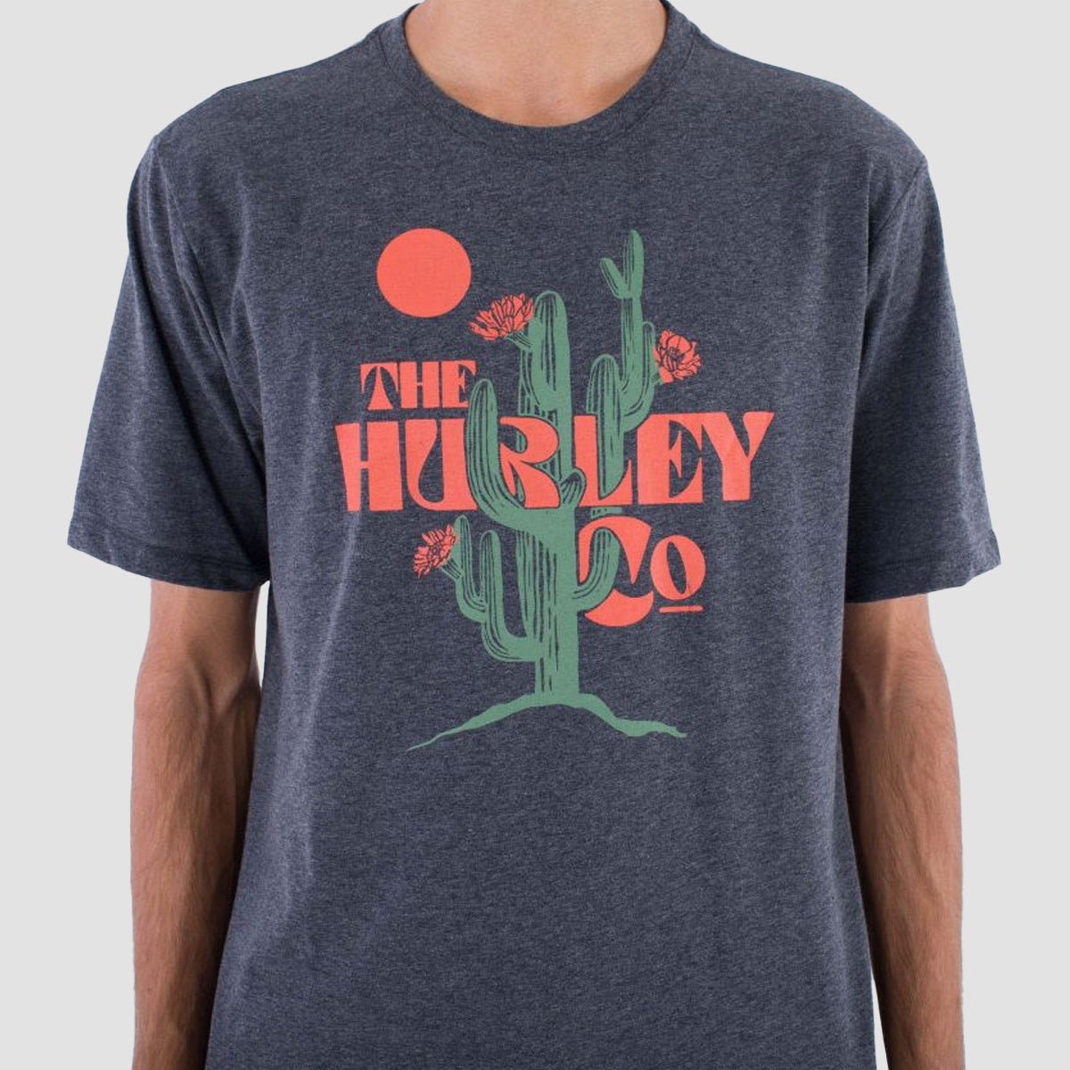 Hurley Everyday Desert Days T-Shirt Black Heather