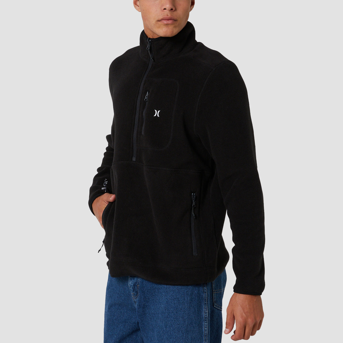 Hurley Explore Polartec 200 Sweatshirt Black