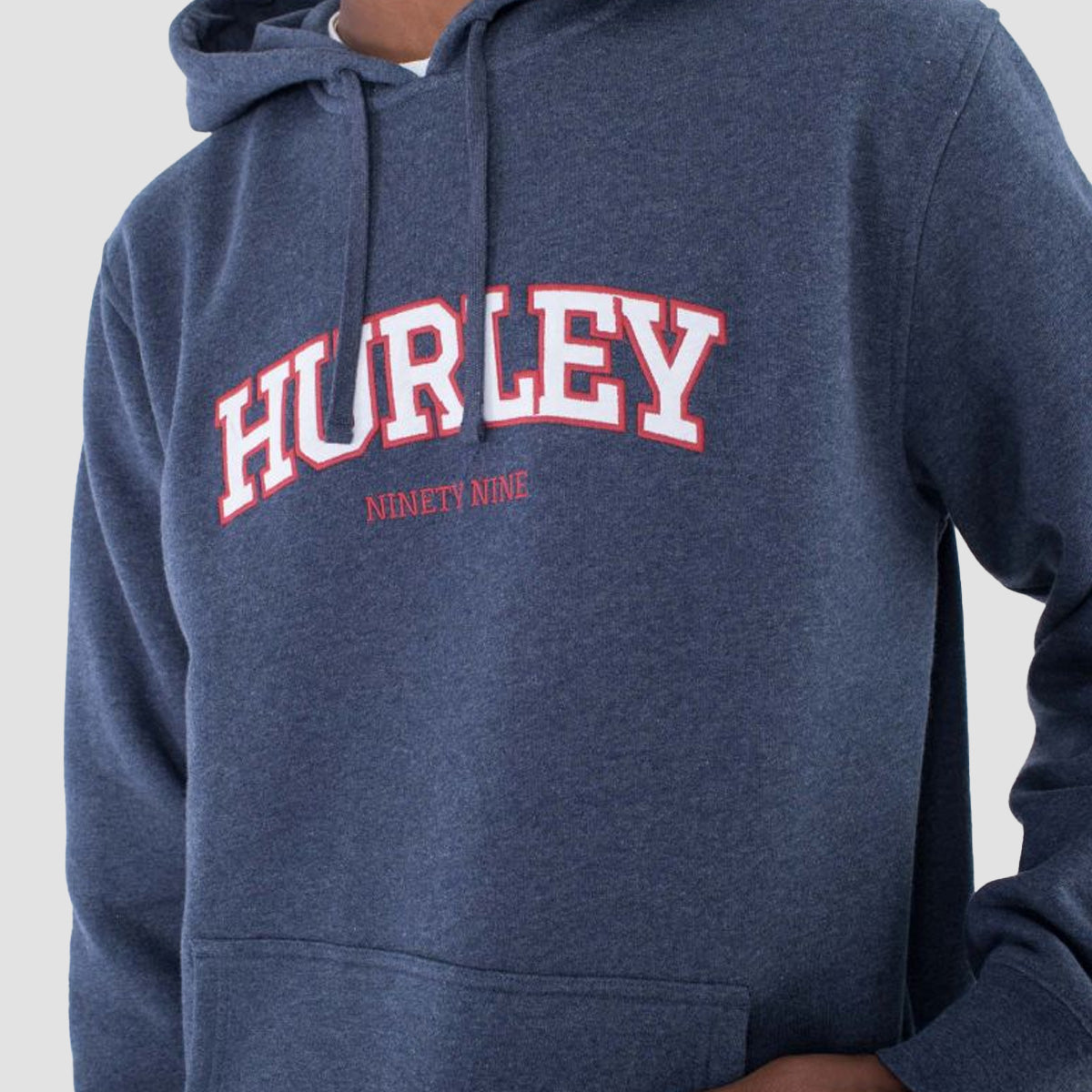 Hurley Flow Pullover Hoodie Heather Indigo