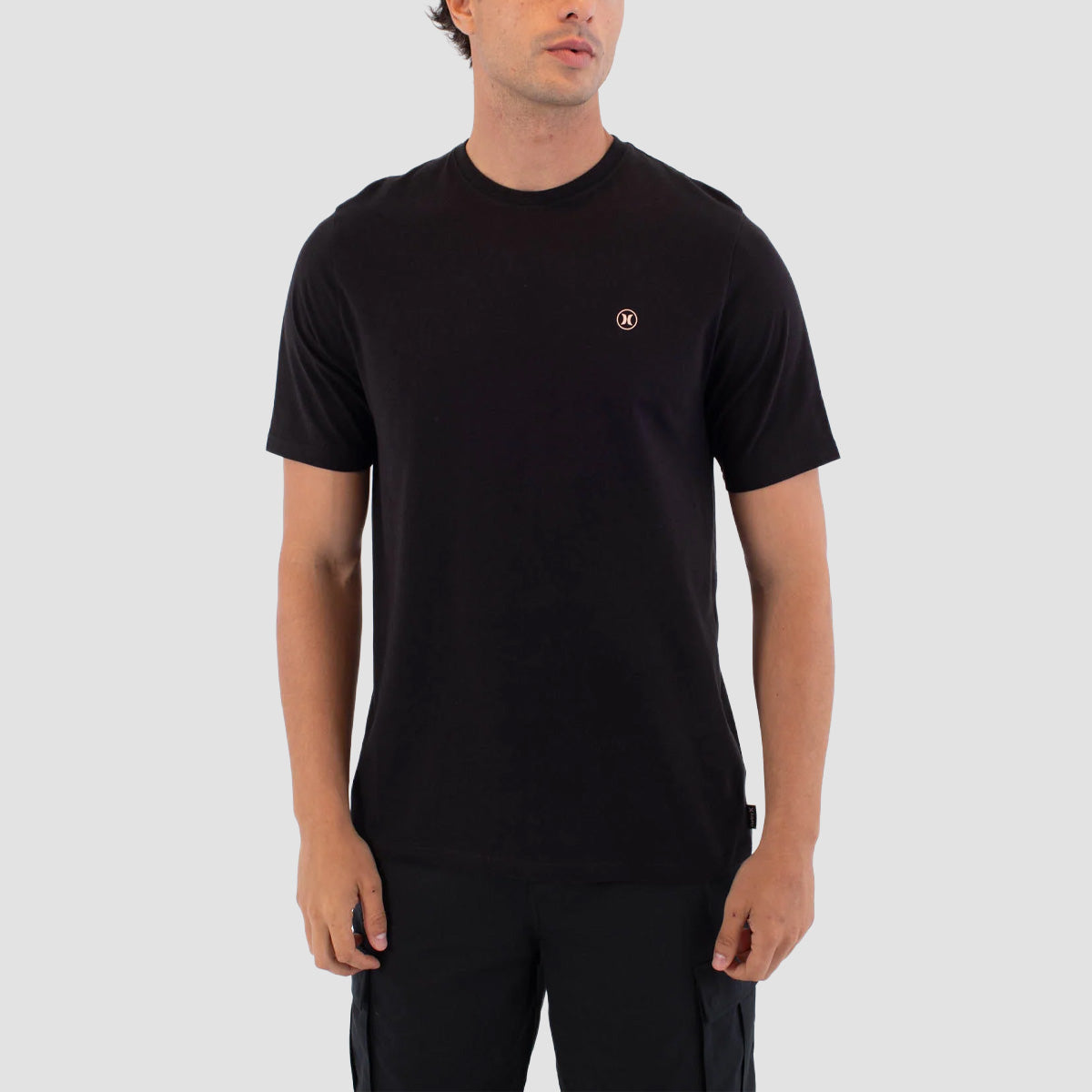 Hurley Icon Circle T-Shirt Black