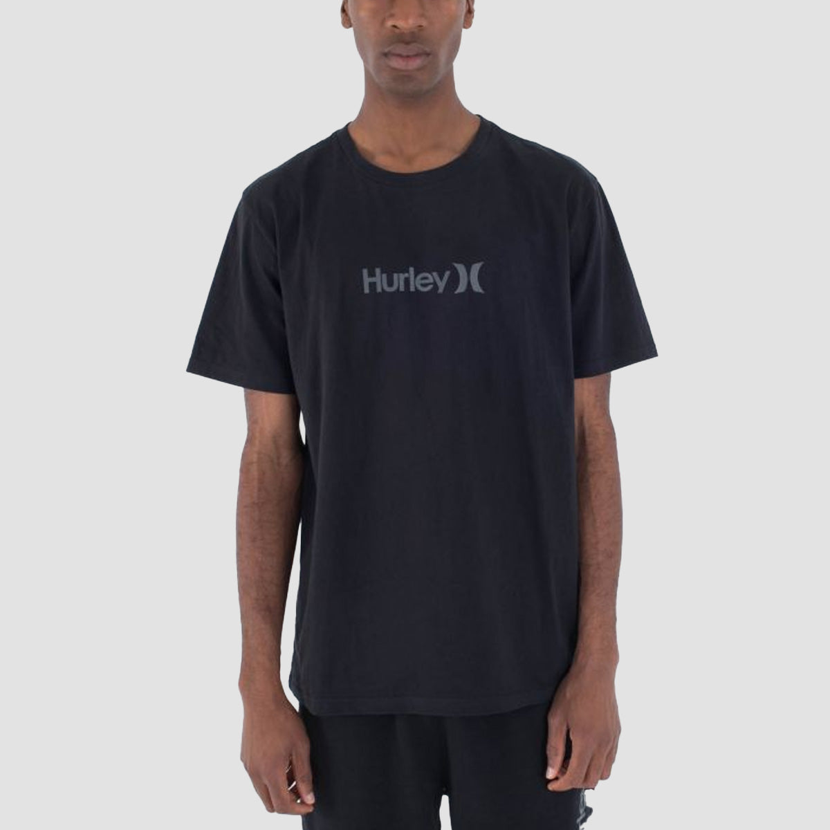 Hurley Organic One & Only T-Shirt Black/Grey